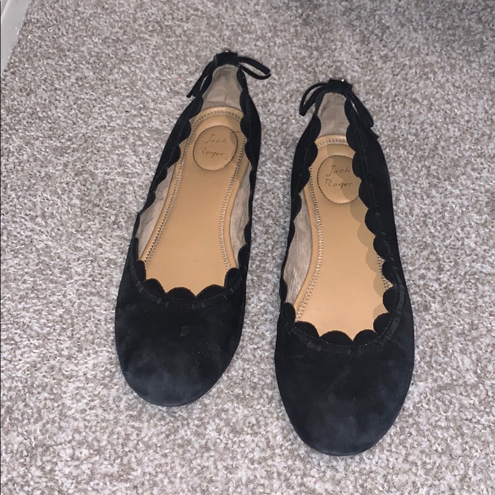 Jack Roger Lucie Scalloped Flat